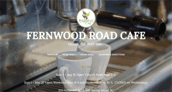 Desktop Screenshot of fernwoodcafe.com